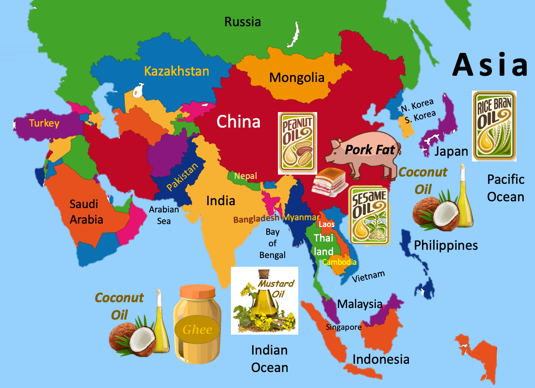 Grasas y aceites en la cocina mundial – The Culinary Pro